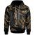 Kosrae Micronesia Custom Hoodie Polynesian Tattoo Gold Version Unisex Gold - Polynesian Pride