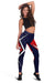 American Samoa Leggings - AS Flag with Polynesian Patterns - Polynesian Pride