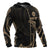 Tahiti Polynesian All Over Custom Zip up Hoodie Gold Tribal Wave - Polynesian Pride