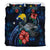 Papua New Guinea Polynesian Bedding Set - Blue Turtle Hibiscus - Polynesian Pride