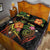 Papua New Guinea Polynesian Quilt Bed Set - Legend of Papua New Guinea (Reggae) - Polynesian Pride