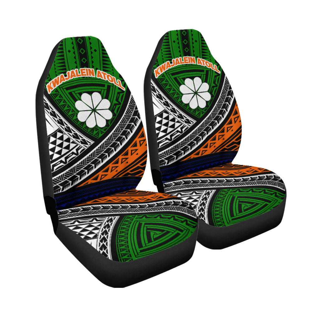 Kwajalein Atoll Tribal Pattern Car Seat Covers - LT12 - Polynesian Pride