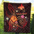 Papua New Guinea Polynesian Personalised Premium Quilt - Legend of Papua New Guinea (Red) - Polynesian Pride