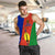 New Caledonia Men Tank Top - Flag Style - LT12 - Polynesian Pride