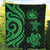 Samoa Premium Quilt - Green Tentacle Turtle - Polynesian Pride