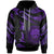 Federated States of Micronesia Polynesian Custom Hoodie Polynesian Tattoo Purple Version Unisex Purple - Polynesian Pride