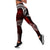 Samoa Leggings - Samoa Seal Wave Style (Red) - Polynesian Pride