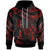 Kosrae Micronesia Custom Hoodie Polynesian Tattoo Red Version Red - Polynesian Pride