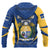 Nauru Polynesian Zip up Hoodie Nauru Spirit (Blue) - Polynesian Pride