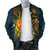 Tuvalu Polynesian Men's Bomber Jacket - Legend of Tuvalu (Blue) - Polynesian Pride