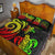 Palau Quilt Bed Set - Reggae Tentacle Turtle - Polynesian Pride