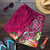 Tahiti Men's Shorts - Turtle Plumeria (Pink) Blue - Polynesian Pride