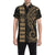 Hawaii Coat Of Arms Short Sleeve Shirt Gold - Polynesian Pride