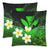 Kanaka Maoli (Hawaiian) Pillow Cases, Polynesian Plumeria Banana Leaves Green - Polynesian Pride