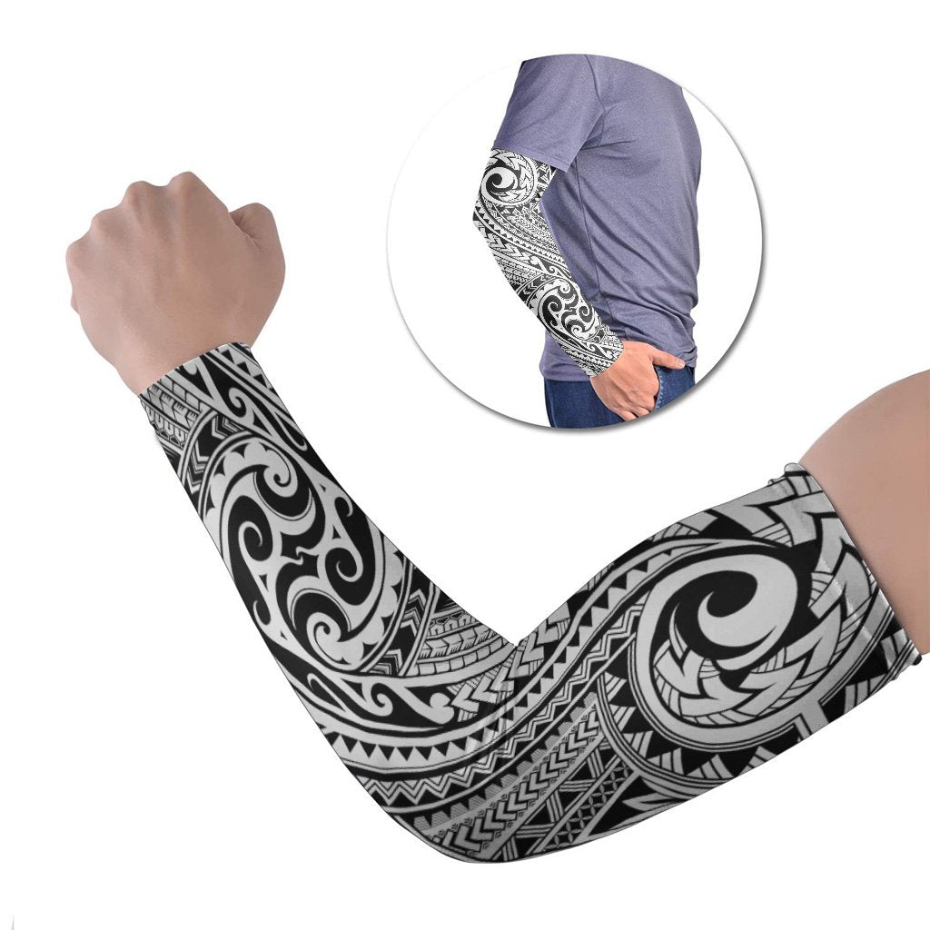 Polynesian Arm Sleeve 52 (Set of Two) Set of 2 Black - Polynesian Pride