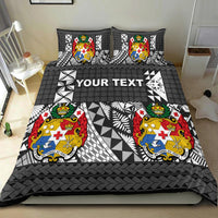 (Custom Personalised) Tonga Bedding Set Be Unique Version 04 Black LT13 - Polynesian Pride