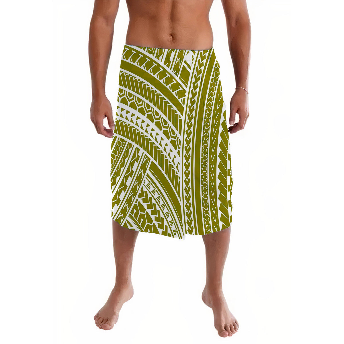 Polynesian Lavalava Simple Ver.01 Gold LT13 Gold - Polynesian Pride