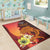 Kosrae Custom Personalised Area Rugs - Tribal Tuna Fish - Polynesian Pride