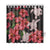 Hawaii Red Hibiscus Turtle Shower Curtain - AH - Ray Style 177 x 172 (cm) Black - Polynesian Pride