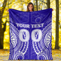 (Custom Personalised) Cook Islands Rakahanga Blanket - Tribal Pattern - LT12 - Polynesian Pride