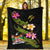 Fiji Polynesian Blanket - Plumeria Tribal - Polynesian Pride