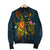 YAP Polynesian Men's Bomber Jacket - Legend of YAP (Blue) - Polynesian Pride