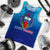 Manu Samoa Legend Men Tank Top - LT12 Men Tank Top Blue - Polynesian Pride