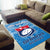 Samoa Rugby Toa Samoa Blue Style Area Rug - LT2 - Polynesian Pride