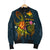 Papua New Guinea Polynesian Personalised Men's Bomber Jacket - Legend of Papua New Guinea (Blue) - Polynesian Pride