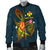 Wallis and Futuna Polynesian Personalised Men's Bomber Jacket - Legend of Wallis and Futuna (Blue) - Polynesian Pride