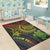 Polynesian Custom Personalised Area Rugs - Reggae Turtle - Polynesian Pride