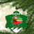 Hawaii Polynesian Santa Claus Green Christmas Ornament - LT12 - Polynesian Pride