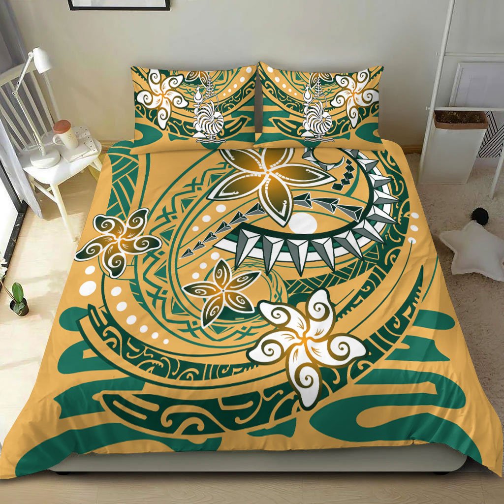 New Caledonia Bedding Set - Spring style yellow - Polynesian Pride