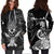 Hawaii Ikaika Warrior Hoodie Dress - LT2 BLACK - Polynesian Pride