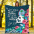 (Custom Personalised) Guam Mothers Day With Green Turtle Blanket - LT12 - Polynesian Pride