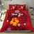 (Custom Personalised) Tahiti Maohi Bedding Set - Hibiscus With Tribal - LT12 - Polynesian Pride