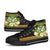 Kosrae State High Top Shoes - Polynesian Gold Patterns Collection - Polynesian Pride