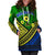 (Custom Personalised) Vanuatu Malampa Province Tribal Pattern Hoodie Dress - LT12 - Polynesian Pride