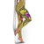 Hawaii Polynesian Legging - Floral With Seal Gold - Polynesian Pride