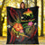 Papua New Guinea Polynesian Personalised Premium Blanket - Legend of Papua New Guinea (Reggae) - Polynesian Pride