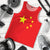 China Flag Style Men Tank Top - LT12 Men Tank Top Red - Polynesian Pride