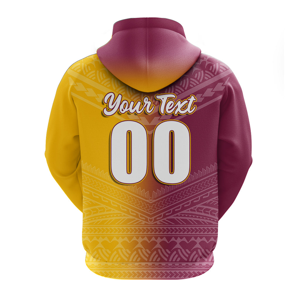 Custom Mangaia Cook Islands Pride Hoodie LT12 - Polynesian Pride