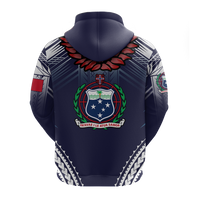 Samoan Ula Fala Art Hoodie - LT12 - Polynesian Pride