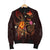 Papua New Guinea Polynesian Men's Bomber Jacket - Legend of Papua New Guinea (Red) - Polynesian Pride