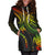 Polynesian Custom Personalised Womens Hoodie Dress - Reggae Turtle - Polynesian Pride