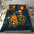 Marshall Islands Polynesian Bedding Set - Legend of Marshall Islands (Blue) Blue - Polynesian Pride