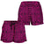 Polynesian Lauhala Mix Pink Women's Short Women Pink - Polynesian Pride