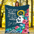 (Custom Personalised) Vanuatu Mothers Day With Green Turtle Blanket - LT12 - Polynesian Pride