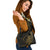 Samoa Shoulder Handbag - Polynesian Pattern Style Gold Color - Polynesian Pride