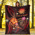 Nauru Polynesian Personalised Premium Blanket - Legend of Nauru (Red) - Polynesian Pride